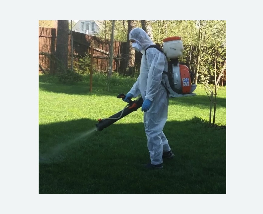 Обработка территории от клещей в Строгино города Москвы